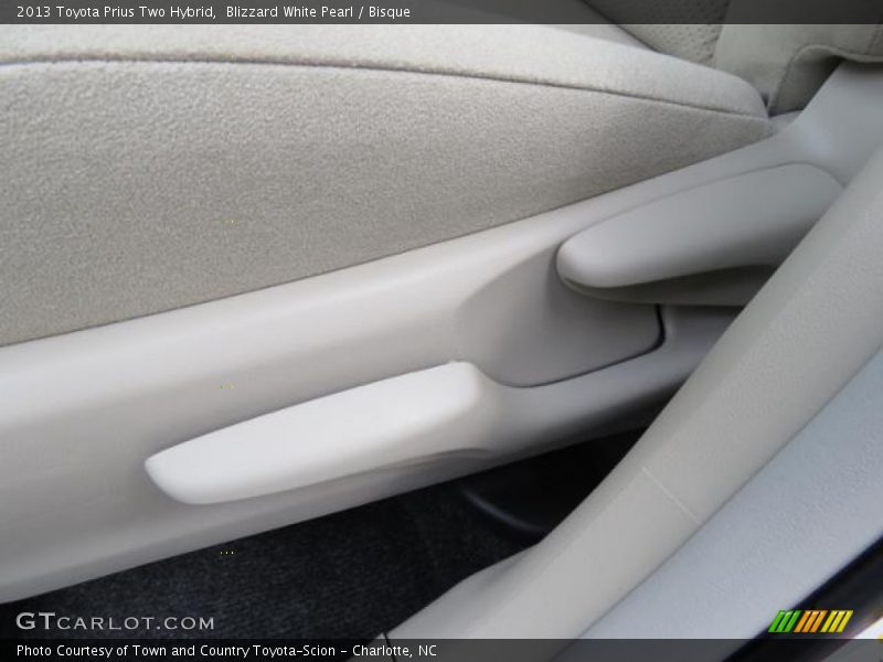 Blizzard White Pearl / Bisque 2013 Toyota Prius Two Hybrid