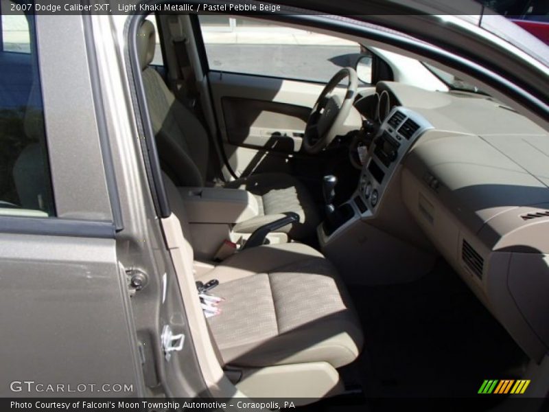 Light Khaki Metallic / Pastel Pebble Beige 2007 Dodge Caliber SXT