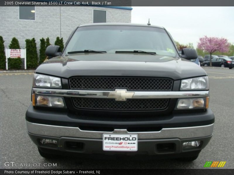 Black / Tan 2005 Chevrolet Silverado 1500 LT Crew Cab 4x4