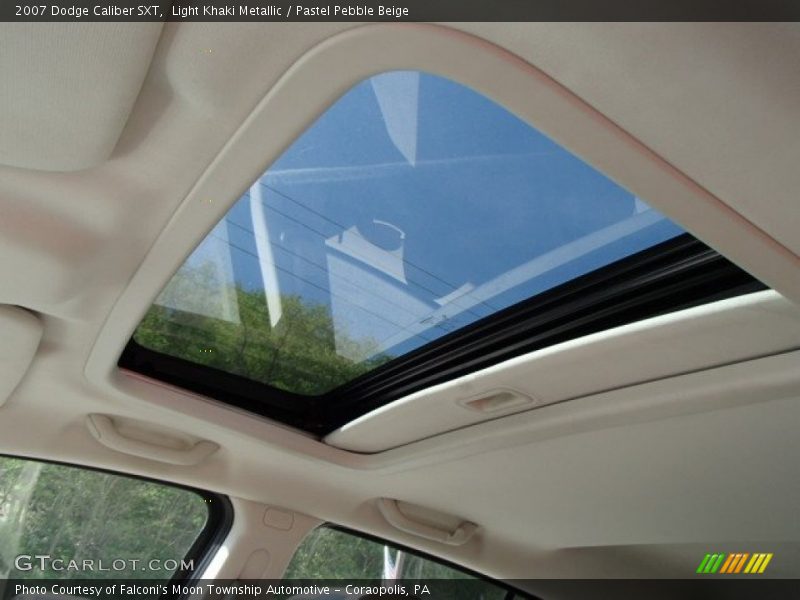 Sunroof of 2007 Caliber SXT