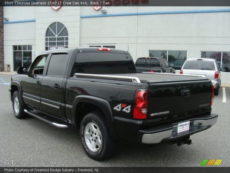 Black / Tan 2005 Chevrolet Silverado 1500 LT Crew Cab 4x4