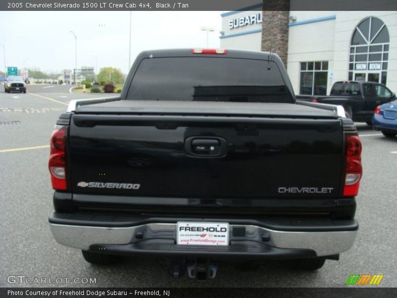 Black / Tan 2005 Chevrolet Silverado 1500 LT Crew Cab 4x4