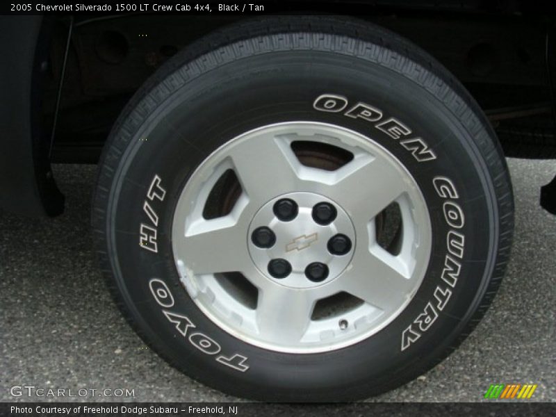 Black / Tan 2005 Chevrolet Silverado 1500 LT Crew Cab 4x4