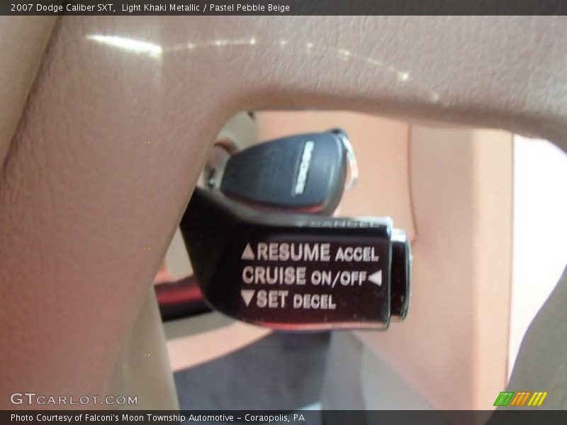 Light Khaki Metallic / Pastel Pebble Beige 2007 Dodge Caliber SXT