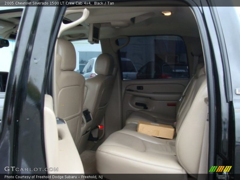 Black / Tan 2005 Chevrolet Silverado 1500 LT Crew Cab 4x4