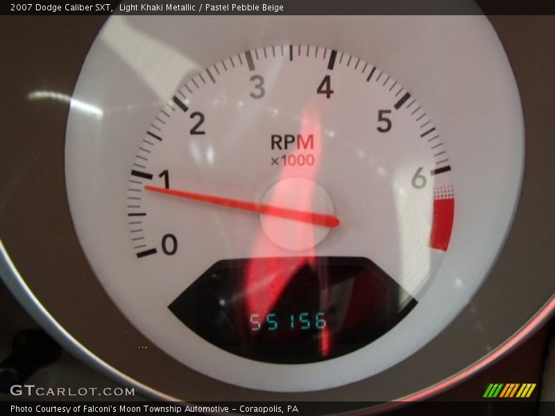 Light Khaki Metallic / Pastel Pebble Beige 2007 Dodge Caliber SXT