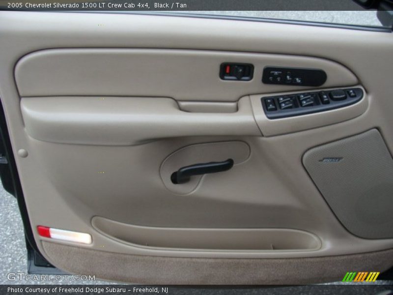 Black / Tan 2005 Chevrolet Silverado 1500 LT Crew Cab 4x4