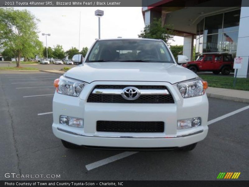 Blizzard White Pearl / Black Leather 2013 Toyota 4Runner SR5