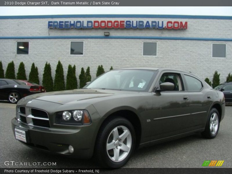 Dark Titanium Metallic / Dark Slate Gray 2010 Dodge Charger SXT