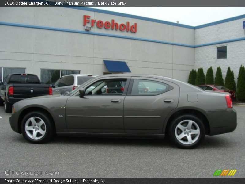 Dark Titanium Metallic / Dark Slate Gray 2010 Dodge Charger SXT