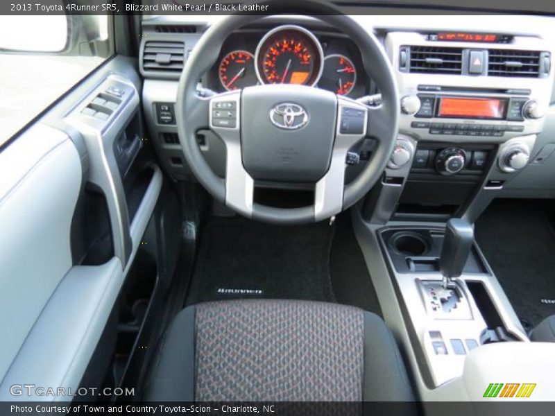 Blizzard White Pearl / Black Leather 2013 Toyota 4Runner SR5