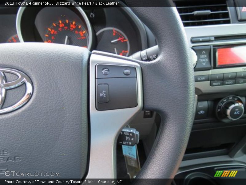 Blizzard White Pearl / Black Leather 2013 Toyota 4Runner SR5