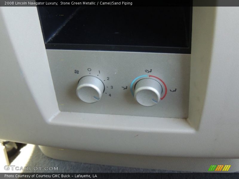 Stone Green Metallic / Camel/Sand Piping 2008 Lincoln Navigator Luxury