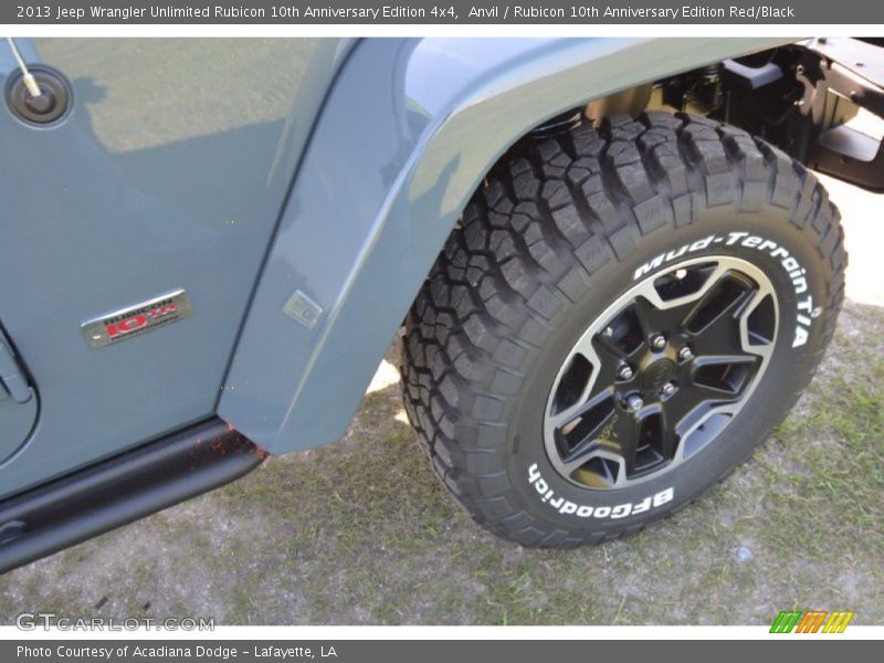  2013 Wrangler Unlimited Rubicon 10th Anniversary Edition 4x4 Wheel