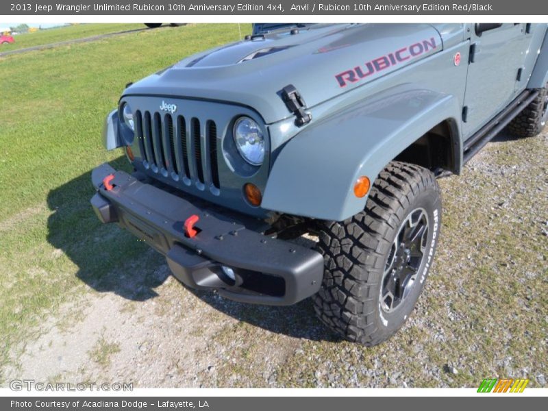 Anvil / Rubicon 10th Anniversary Edition Red/Black 2013 Jeep Wrangler Unlimited Rubicon 10th Anniversary Edition 4x4