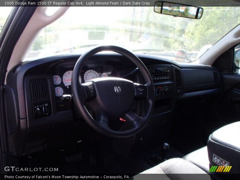 Light Almond Pearl / Dark Slate Gray 2005 Dodge Ram 1500 ST Regular Cab 4x4