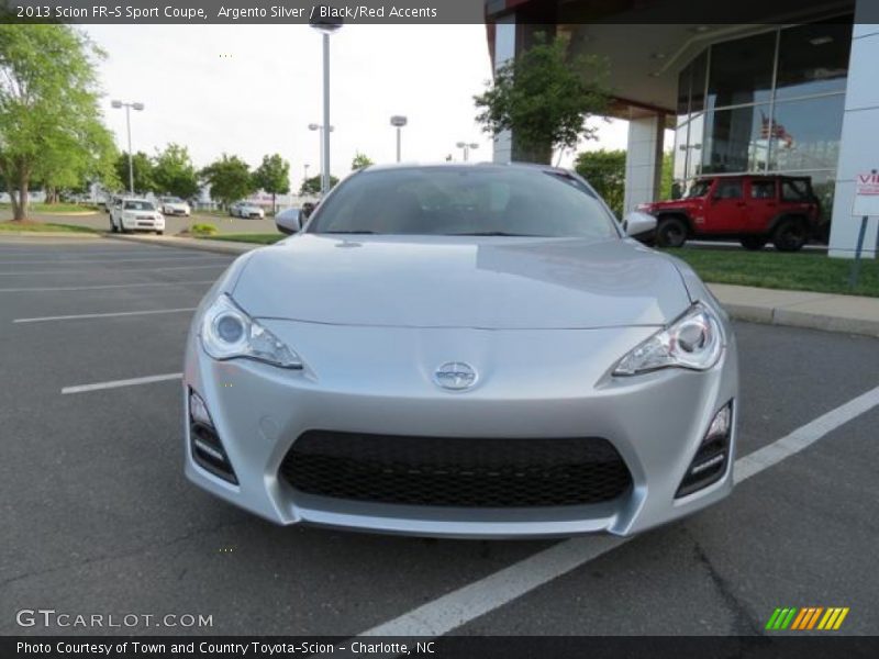 Argento Silver / Black/Red Accents 2013 Scion FR-S Sport Coupe