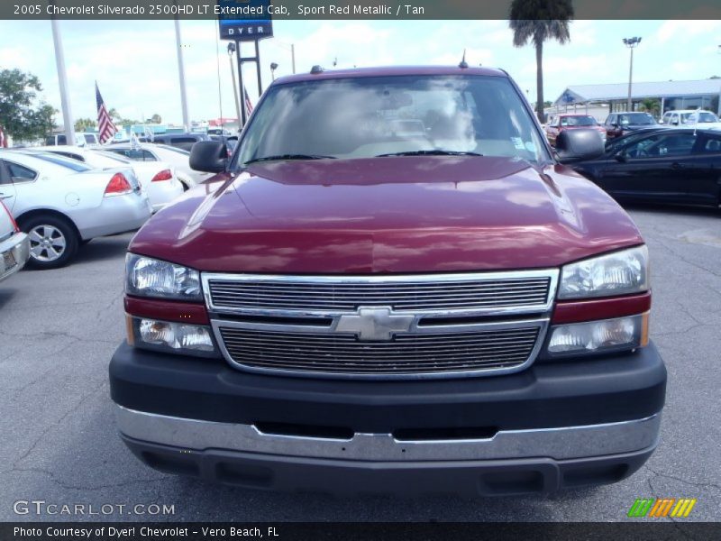 Sport Red Metallic / Tan 2005 Chevrolet Silverado 2500HD LT Extended Cab
