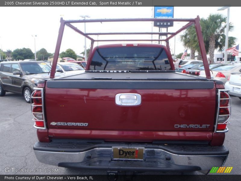 Sport Red Metallic / Tan 2005 Chevrolet Silverado 2500HD LT Extended Cab