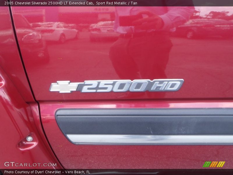 Sport Red Metallic / Tan 2005 Chevrolet Silverado 2500HD LT Extended Cab