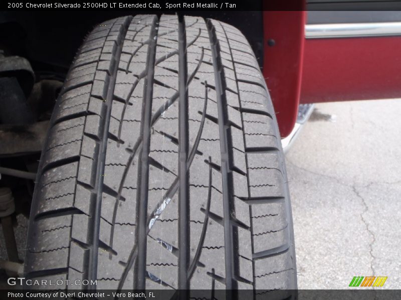 Sport Red Metallic / Tan 2005 Chevrolet Silverado 2500HD LT Extended Cab
