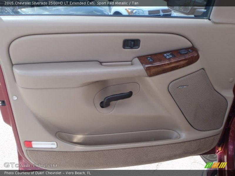 Sport Red Metallic / Tan 2005 Chevrolet Silverado 2500HD LT Extended Cab