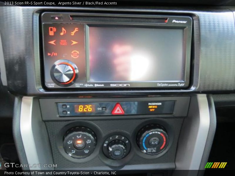 Argento Silver / Black/Red Accents 2013 Scion FR-S Sport Coupe