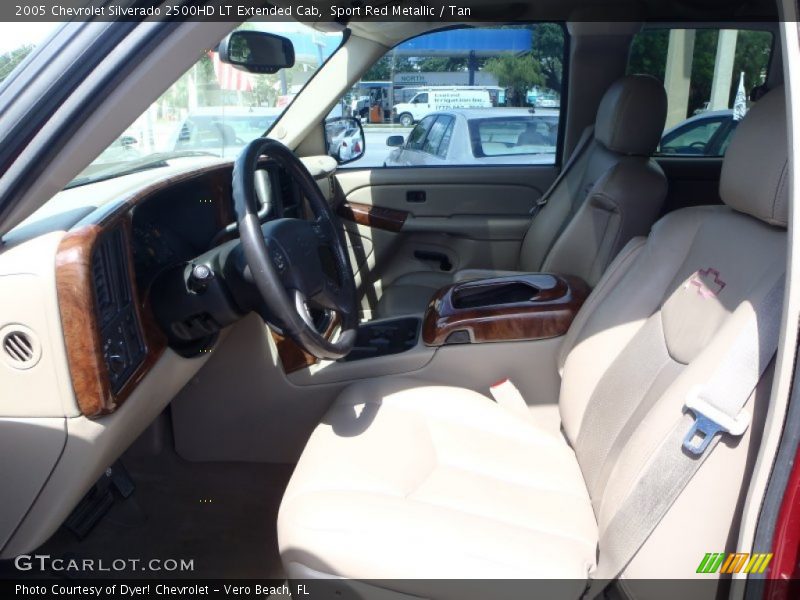 Sport Red Metallic / Tan 2005 Chevrolet Silverado 2500HD LT Extended Cab