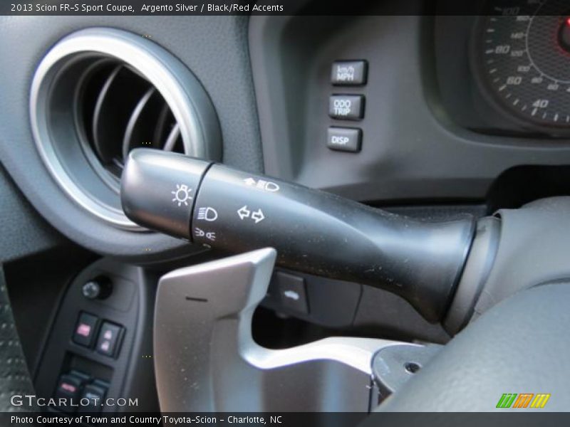 Controls of 2013 FR-S Sport Coupe
