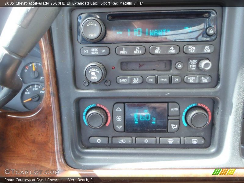 Sport Red Metallic / Tan 2005 Chevrolet Silverado 2500HD LT Extended Cab