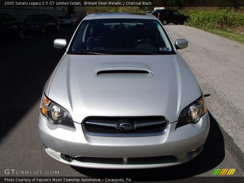 Brilliant Silver Metallic / Charcoal Black 2005 Subaru Legacy 2.5 GT Limited Sedan