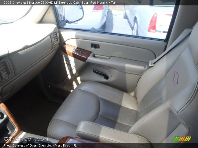 Sport Red Metallic / Tan 2005 Chevrolet Silverado 2500HD LT Extended Cab