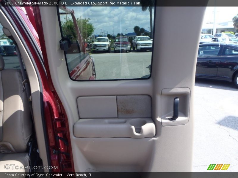 Sport Red Metallic / Tan 2005 Chevrolet Silverado 2500HD LT Extended Cab