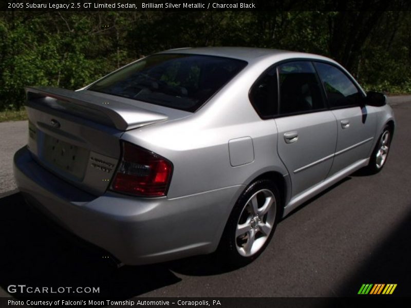 Brilliant Silver Metallic / Charcoal Black 2005 Subaru Legacy 2.5 GT Limited Sedan