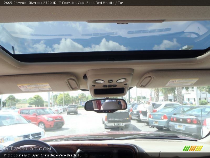 Sport Red Metallic / Tan 2005 Chevrolet Silverado 2500HD LT Extended Cab