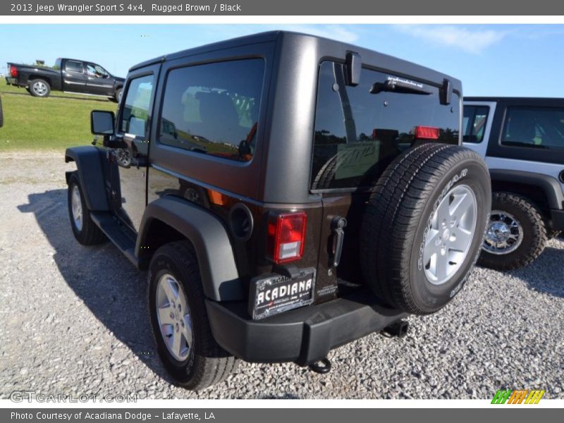 Rugged Brown / Black 2013 Jeep Wrangler Sport S 4x4