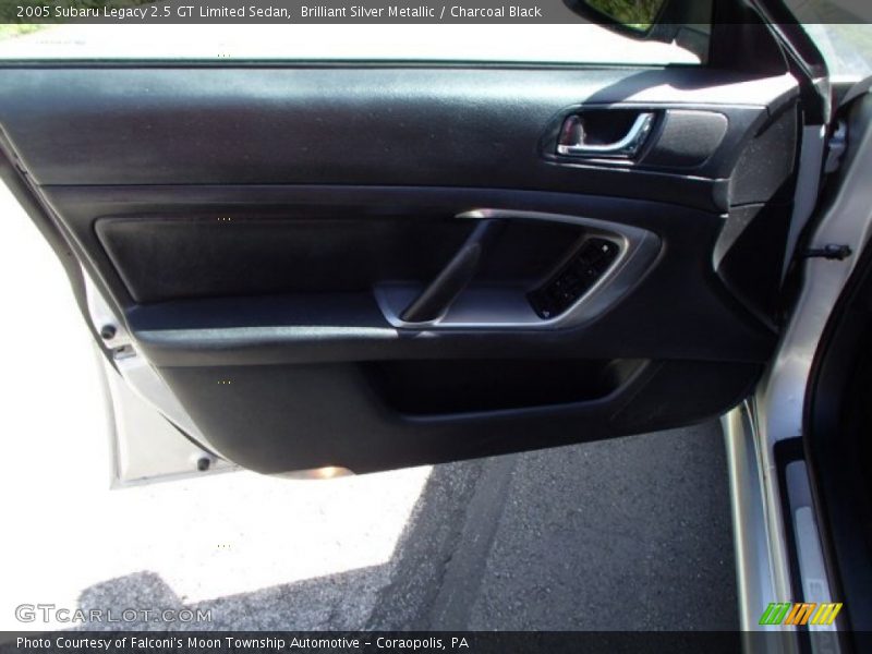 Brilliant Silver Metallic / Charcoal Black 2005 Subaru Legacy 2.5 GT Limited Sedan