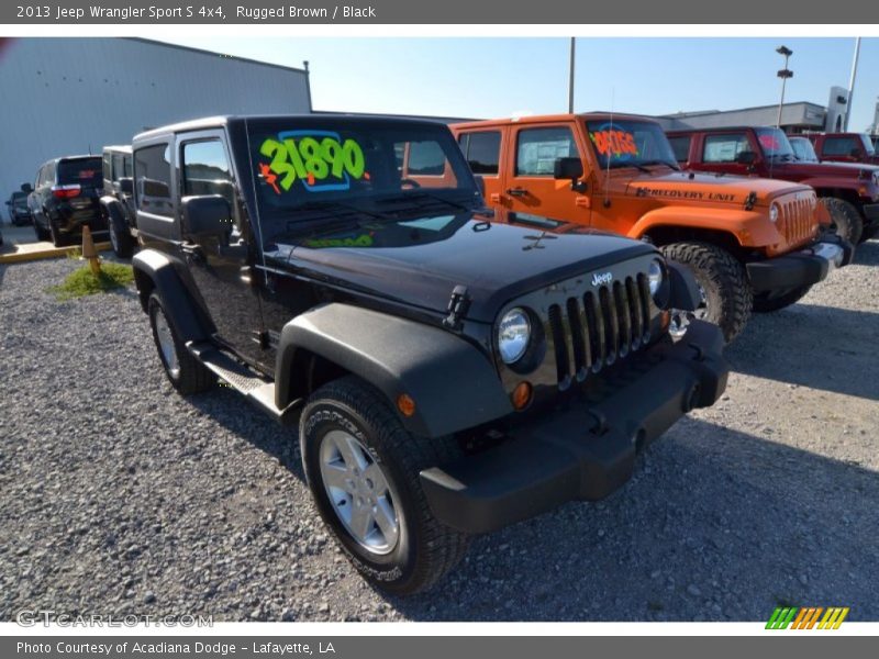 Rugged Brown / Black 2013 Jeep Wrangler Sport S 4x4