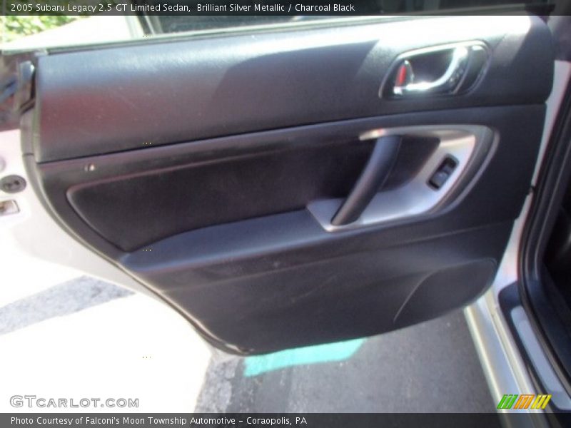 Brilliant Silver Metallic / Charcoal Black 2005 Subaru Legacy 2.5 GT Limited Sedan