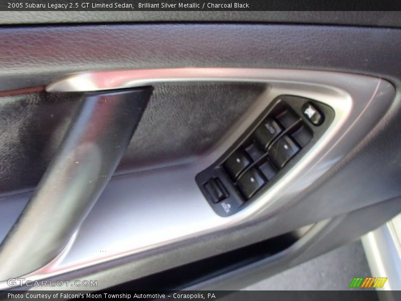 Brilliant Silver Metallic / Charcoal Black 2005 Subaru Legacy 2.5 GT Limited Sedan