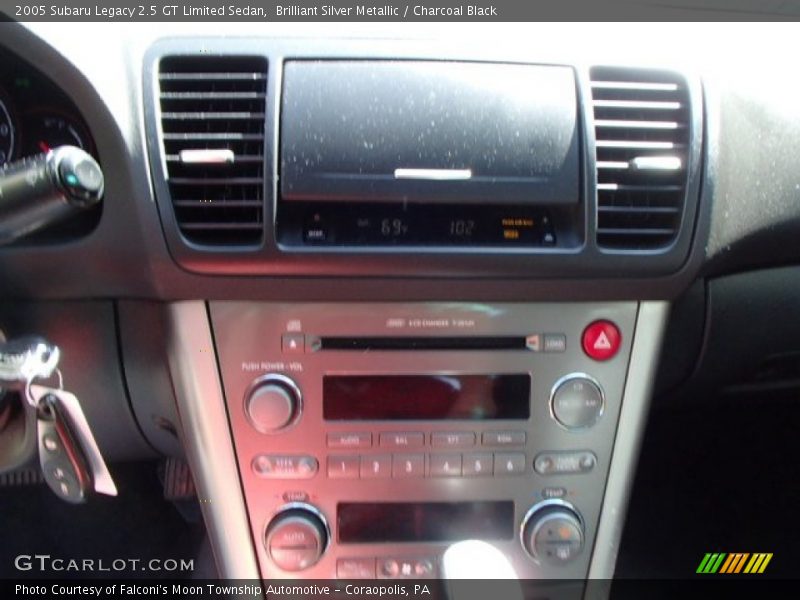 Brilliant Silver Metallic / Charcoal Black 2005 Subaru Legacy 2.5 GT Limited Sedan
