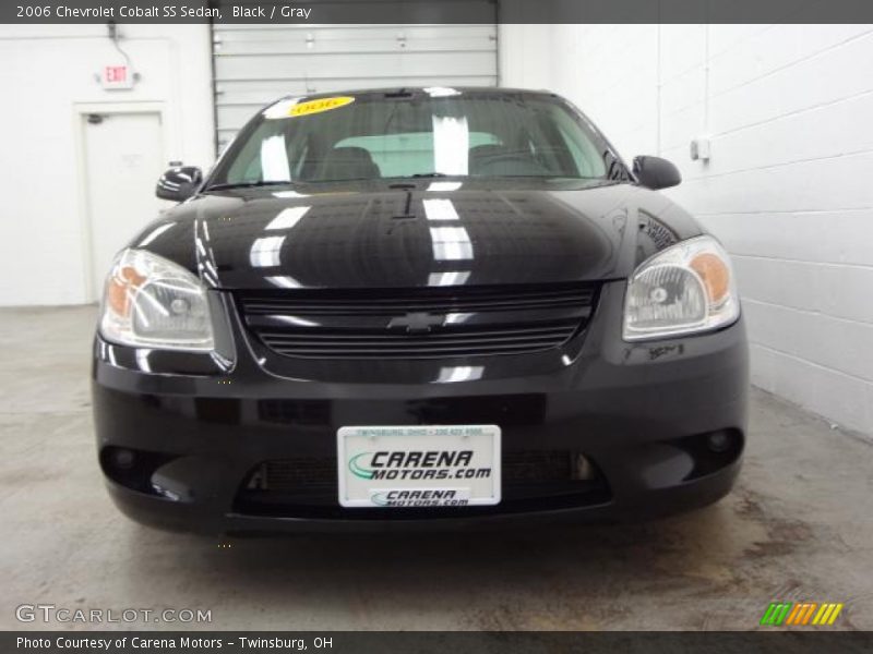 Black / Gray 2006 Chevrolet Cobalt SS Sedan