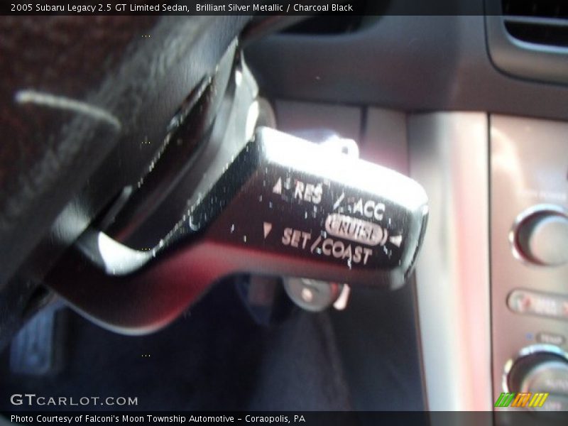 Brilliant Silver Metallic / Charcoal Black 2005 Subaru Legacy 2.5 GT Limited Sedan