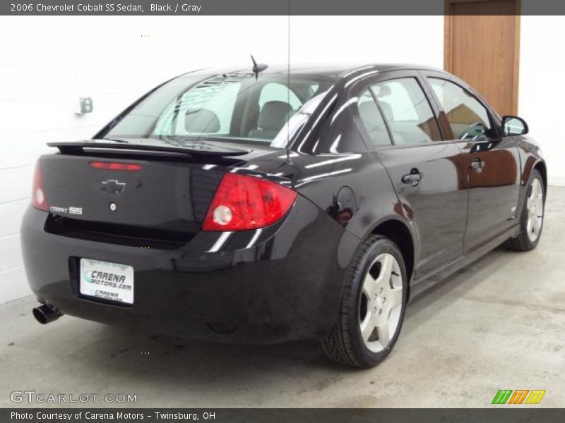 Black / Gray 2006 Chevrolet Cobalt SS Sedan