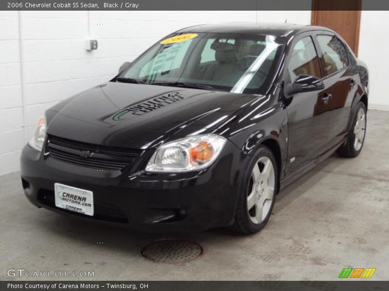 Black / Gray 2006 Chevrolet Cobalt SS Sedan