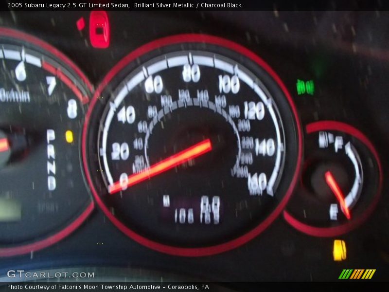Brilliant Silver Metallic / Charcoal Black 2005 Subaru Legacy 2.5 GT Limited Sedan