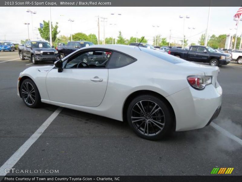 Whiteout / Black/Red Accents 2013 Scion FR-S Sport Coupe