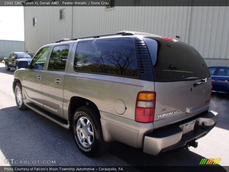 Pewter Metallic / Stone Gray 2002 GMC Yukon XL Denali AWD