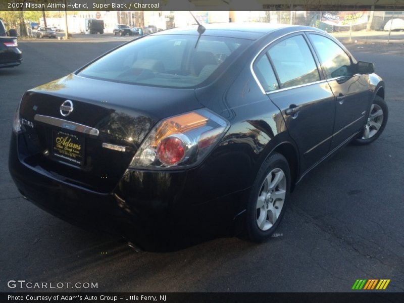 Super Black / Charcoal 2007 Nissan Altima Hybrid