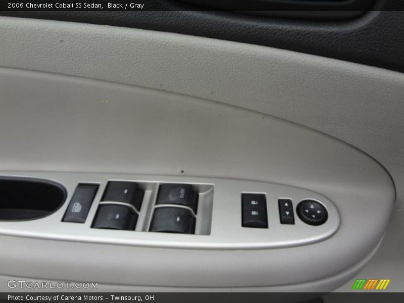 Black / Gray 2006 Chevrolet Cobalt SS Sedan